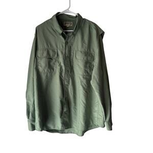 Duluth Trading Co. Men’s Size‎ XL Outdoor Vented Fishing Long Sleeve Button Up